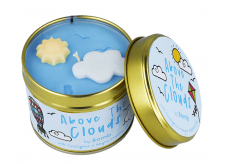 Bomb Cosmetics Nad mraky - Above The Clouds Vonná přírodní, ručně vyrobena svíčka v plechové dóze hoří až 35 hodin