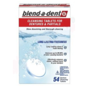 Blend-a-dent Fresh čisticí tablety na zubní náhrady 54 kusů