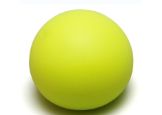 EP Line Antistresový míček svítící ve tmě světle žlutý 6,5 cm