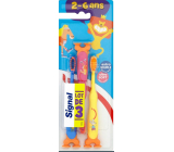 Signal Kids měkký zubní kartáček 2-6 let pro děti 3 kusy