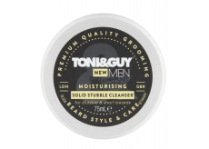 Toni&Guy Men Solid Stubble Cleanser čisticí hydratační krém na krátké vousy a obličej 75 ml