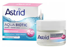Astrid Aqua Biotic denní a noční krém pro suchou a citlivou pleť 50 ml
