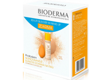 Bioderma Photoderm Nude Touch SPF 50 tónovaný fluid Tmavý odstín 40 ml + Beauty Blender houbička na make-up, kosmetická sada