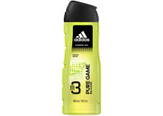 Adidas Pure Game 3v1 sprchový gel na tělo, tvář a vlasy pro muže 400 ml