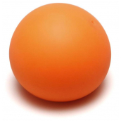 EP Line Antistresový míček svítící ve tmě světle oranžový 6,5 cm