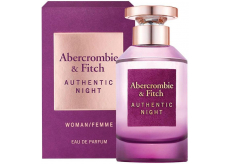 Abercrombie & Fitch Authentic Night Woman parfémovaná voda pro ženy 50 ml