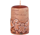 Emocio Perník Gingerbread vonná svíčka válec 50 x 80 mm