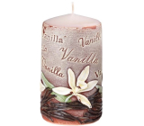 Candles Vanilka Vanilla vonná svíčka válec 60 x 110 mm