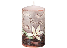 Candles Vanilka Vanilla vonná svíčka válec 60 x 110 mm