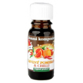 Slow-Natur Červený pomeranč & Chilli Vonný olej 10 ml