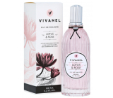 Vivian Gray Vivanel Lotus & Rose luxusní toaletní voda s esenciálními oleji pro ženy 100 ml