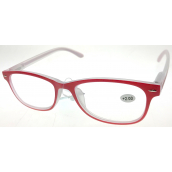 Berkeley Čtecí dioptrické brýle +2,0 plast červené 1 kus MC2136