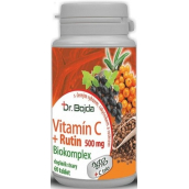 Dr.Bojda Vitamín C + Rutin Biokomplex 500 mg doplněk stravy pro normální funkci imunitního systému 60 kapslí