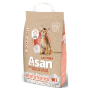 Asan Cat Pure ekologické stelivo pro krátkosrsté kočky, koťata a fretky 10 l