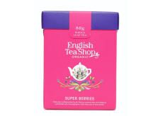English Tea Shop Bio Super ovocný sypaný čaj 80 g + dřevěná odměrka se sponou