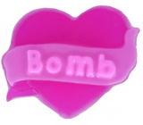 Bomb Cosmetics Srdce - Hearts Desire 3D Přírodní glycerinové mýdlo 90 g