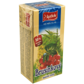 Apotheke Brusinkový ovocný čaj přispívá k normální funkci ledvin a močových cest 20 x 1,5 g