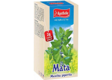 Apotheke Máta peprná čaj podporuje trávení a přispívá k příjemné relaxaci 20 x 1,5 g