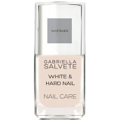 Gabriella Salvete Nail Care White and Hard regenerační bělicí lak na nehty 11 ml
