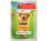 Purina Friskies Vitafit hovězí s bramborami ve šťávě kompletní krmivo pro psy kapsička 100 g