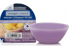 Yankee Candle Lemon Lavender - Citron a levandule vonný vosk do aromalampy 22 g
