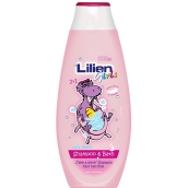 Lilien Girls šampon a pěna do koupele 2v1 pro dívky 400 ml