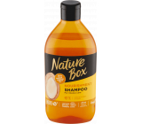 Nature Box Argan Oil vyživující šampon na vlasy se 100% za studena lisovaným arganovým olejem, vhodné pro vegany 385 ml