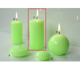 Lima Reflex fosforově zelená svíčka válec 60 x 120 mm 1 kus