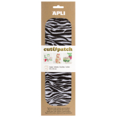 Apli Cut & Patch papír na ubrouskovou techniku Zebra 30 x 50 cm 3 kusy