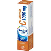 Revital Vitamin C Pomeranč doplněk stravy pro normální funkci imunitního systému 1000 mg 20 šumivých tablet