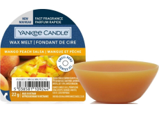 Yankee Candle Mango Peach Salsa - Salsa z manga a broskví vonný vosk do aromalampy 22 g