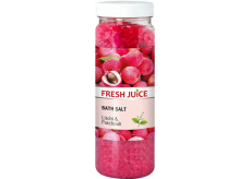 Fresh Juice Litchi & Patchouli koupelová sůl 700 g