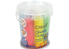 Creall Křídová samotvrdnoucí modelína 6 barev kyblík