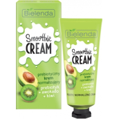 Bielenda Smoothie Cream Avokádo + Kiwi + Probiotika normalizující krém na obličej a dekolt 50 ml