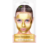 Bielenda Gold Detox pleťová maska pro zralou a citlivou pleť 8 g