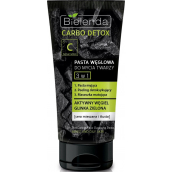 Bielenda Carbo Detox 3v1 pleťová pasta na čištění obličeje pro smíšenou až mastnou pleť 150 g