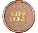 Rimmel London Natural Bronzer bronzující pudr 001 Sunlight 14 g