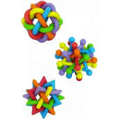 Papillon Latex Gumové hračky proplétané 7 cm různé druhy