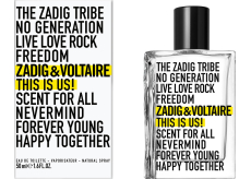Zadig & Voltaire This Is Us! toaletní voda unisex 50 ml