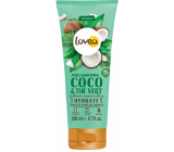 Lovea Kokos a zelený čaj hydratační kondicionér pro všechny typy vlasů 200 ml
