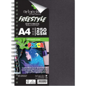 Artgecko Sketchbooks Skicák Freestyle A4 30 listů 250 g