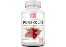 Allnature Forskolin Premium Forte 400 mg doplněk stravy pro sportovce nebo při hubnutí 60 tablet