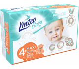 Linteo Baby Premium 4+ Maxi 10 - 17 kg jednorázové plenky 46 kusů