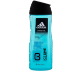 Adidas Ice Dive 3v1 sprchový gel na tělo, vlasy a tvář pro muže 400 ml
