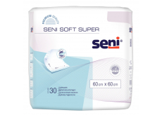 Seni Soft Super hygienické absorpční podložky 4 kapky, 60 x 60 cm 30 kusů
