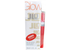 Jennifer Lopez Glow By JLo toaletní voda pro ženy 30 ml + Revlon Ultra HD Gel Lipcolor rtěnka 725 Sunset 1,7 g, dárková sada pro ženy