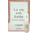 Lancome La Vie Est Belle Soleil Cristal parfémovaná voda pro ženy 1,2 ml s rozprašovačem, vialka