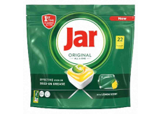 Jar Original All in One Lemon kapsle do myčky nádobí 22 kusů