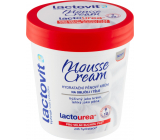Lactovit Lactourea Mousse Cream hydratační pěnový krém na obličej i tělo pro velmi suchou pokožku 250 ml