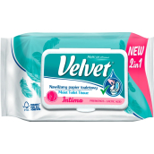 Velvet Intima 2v1 vlhčený toaletní papír 42 kusů
